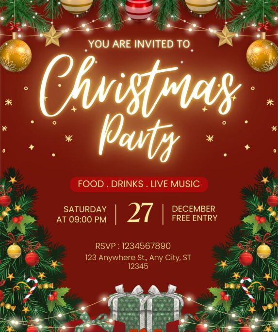 Christmas Party Invitation Messages