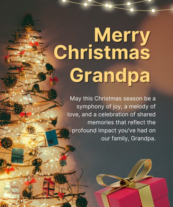 Christmas Wishes for Grandfather