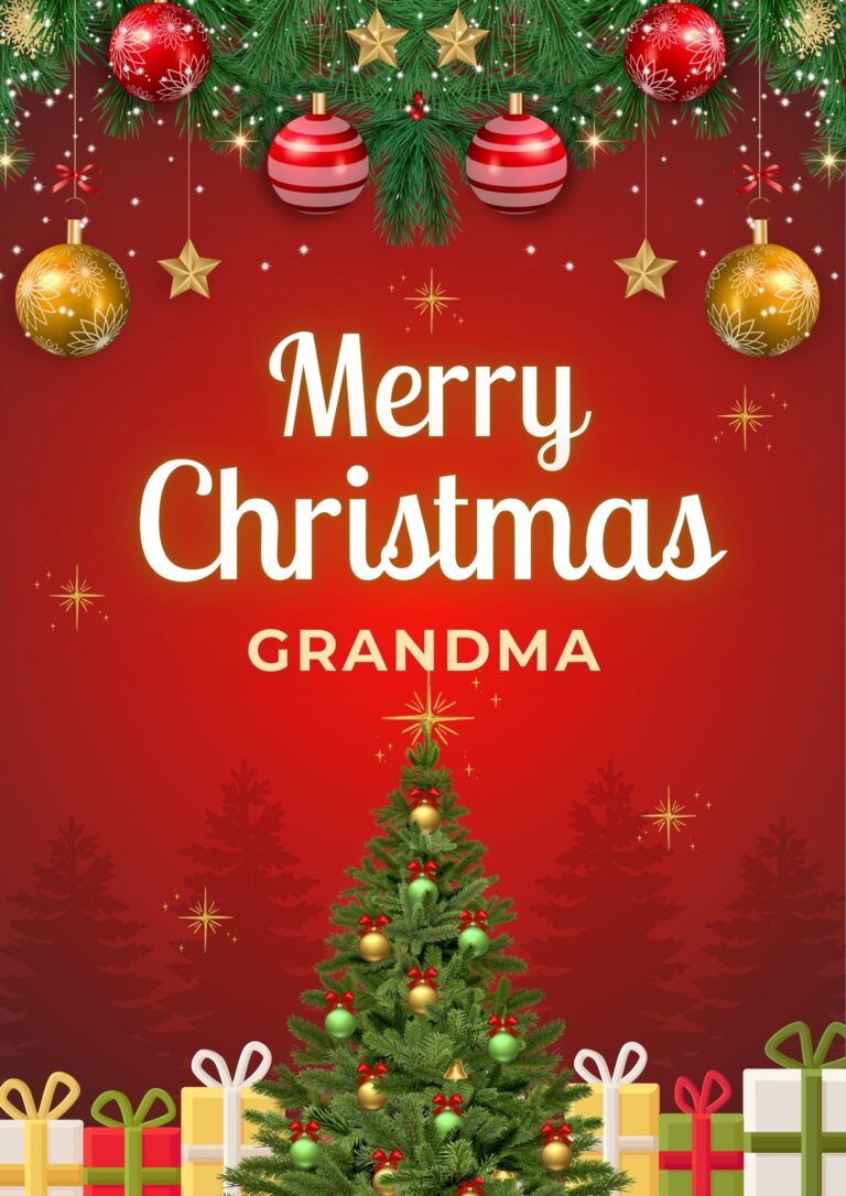 Christmas Wishes for Grandmother
