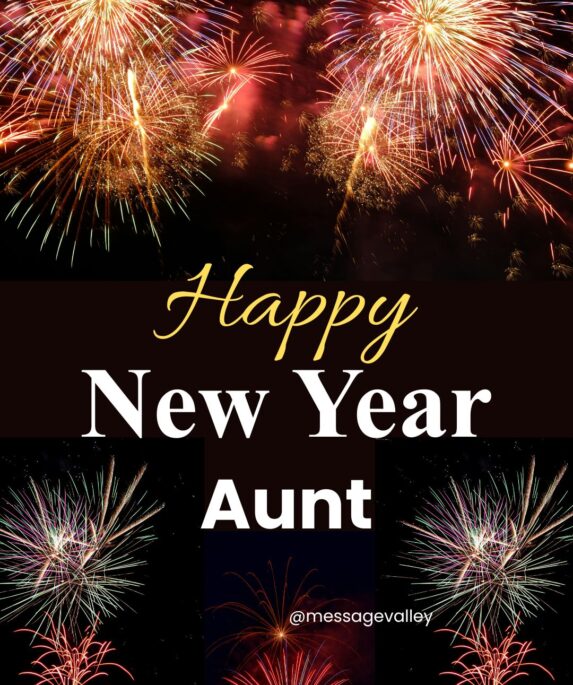 New Year Wishes for Aunt