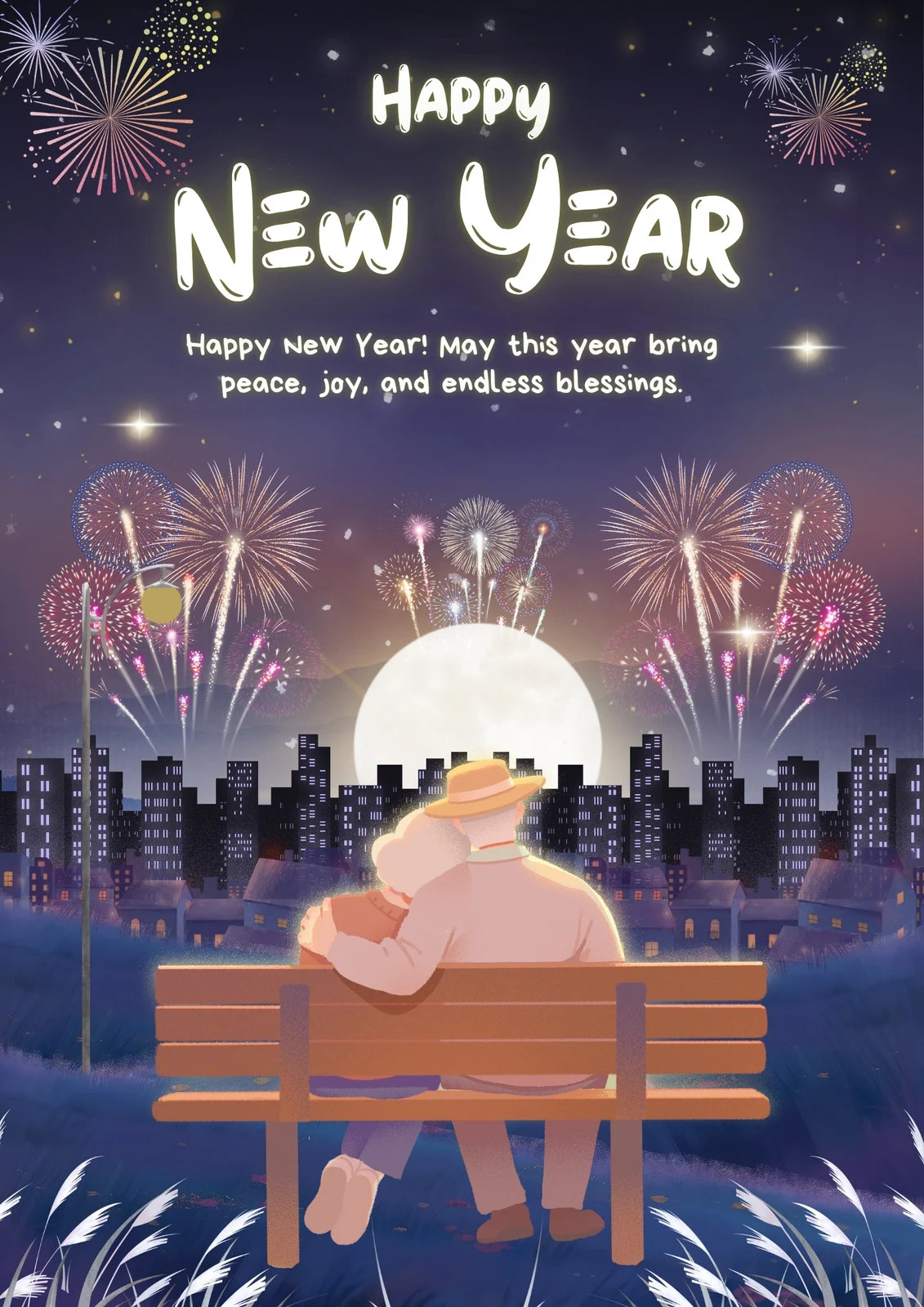 New Year Wishes for Grandfather