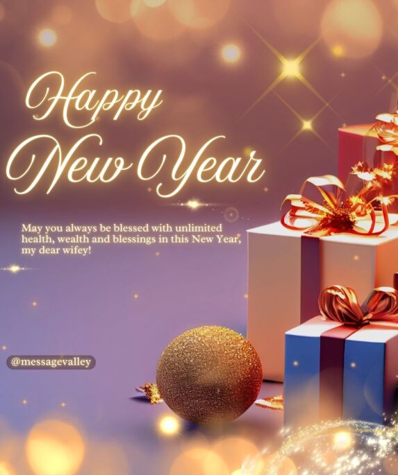 New Year Wishes for Wife