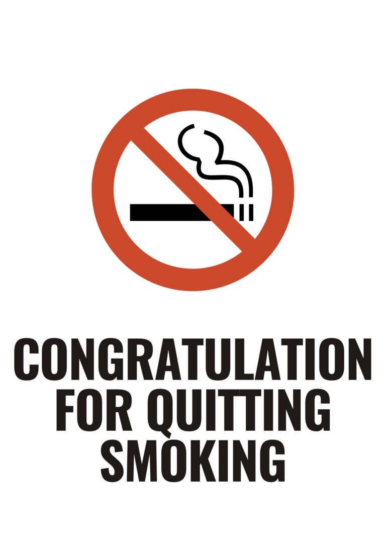 Congratulation Messages for Quitting Smoking