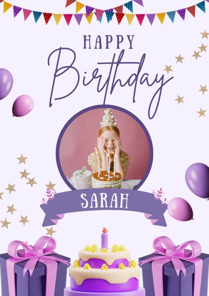 Happy Birthday Sarah