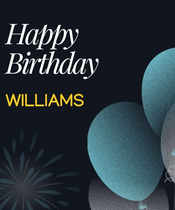 Happy Birthday William