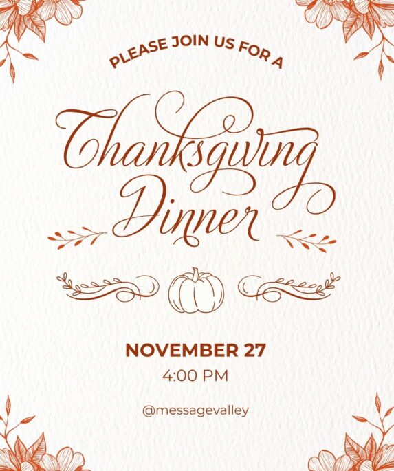 Thanksgiving Dinner Invitation-