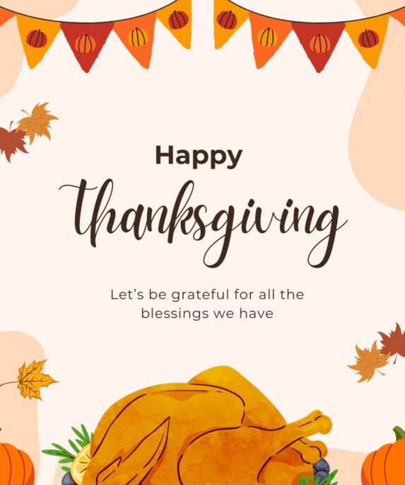 Thanksgiving Message to Colleagues