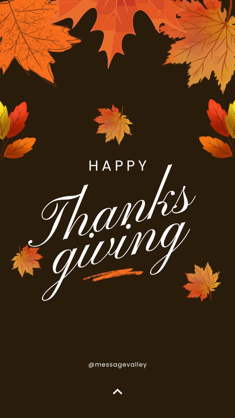 Thanksgiving Messages To All