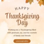 Thanksgiving Message To Friends