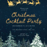 Christmas Cocktail Party Invitations