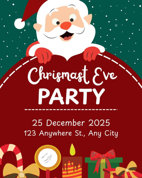 Christmas Eve Party Invitation Messages