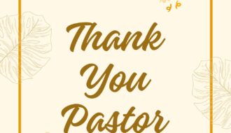 Thank you messages for Pastor for Counseling