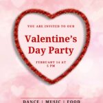 Valentine's Day Party Invitation Messages