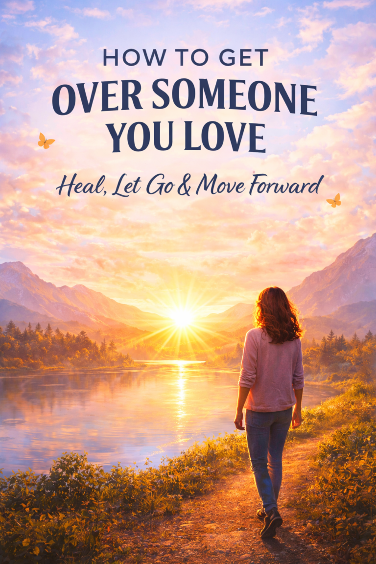 How to Get Over Someone You Love