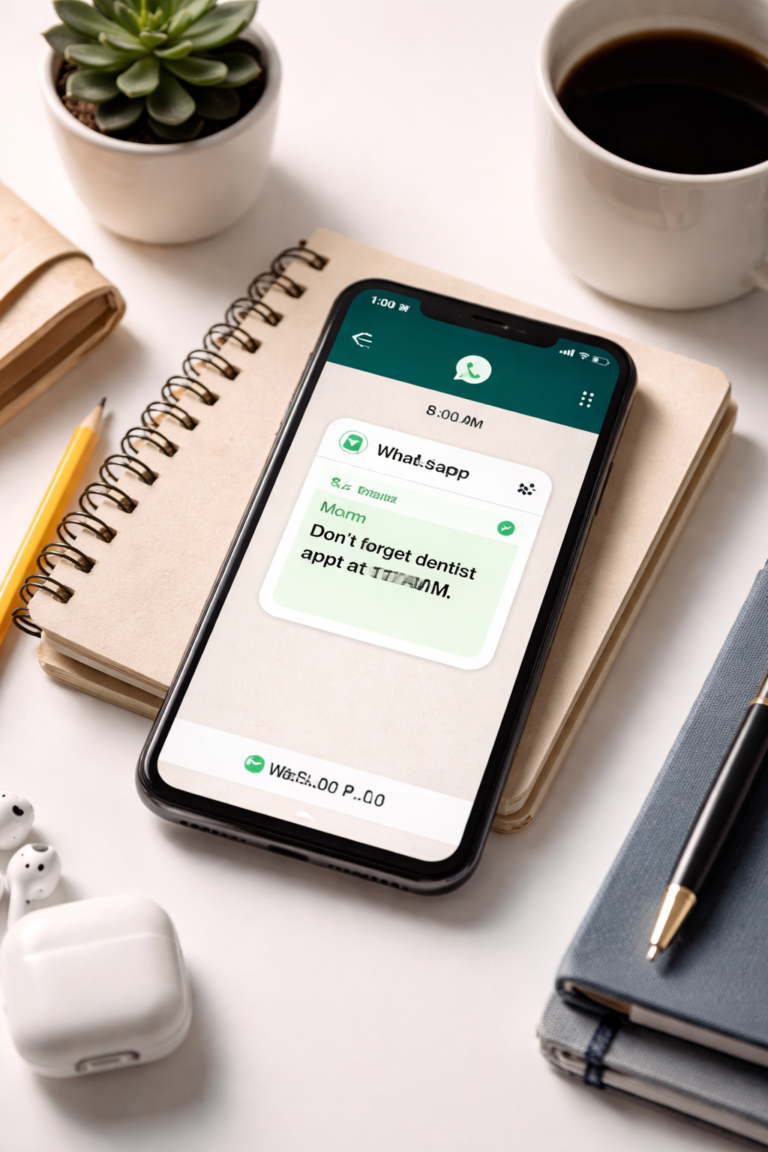 How to Schedule Messages on WhatsApp Without Third-Party Apps