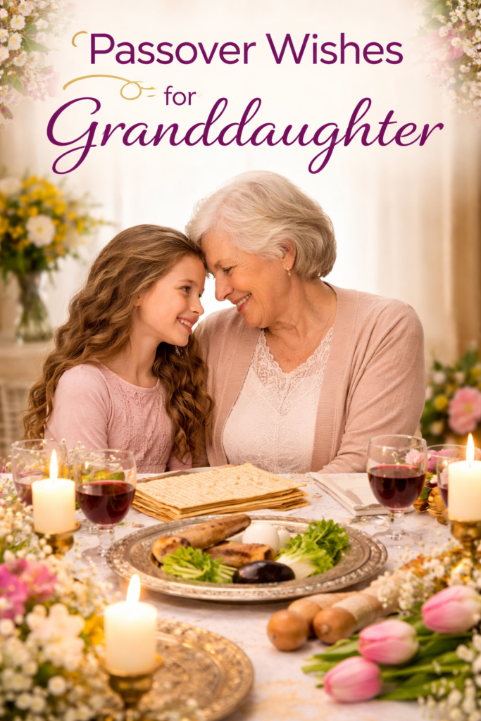 Passover Wishes for Granddaughter
