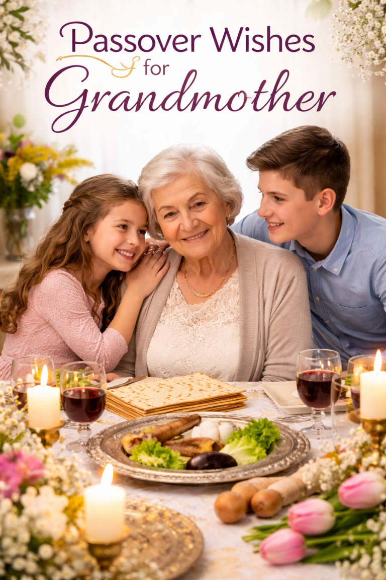 Passover Wishes for Grandmother