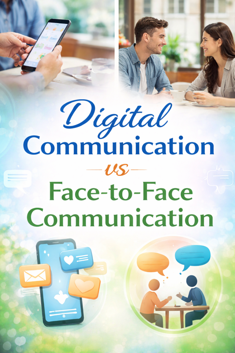 Digital Communication vs Face-to-Face Communication