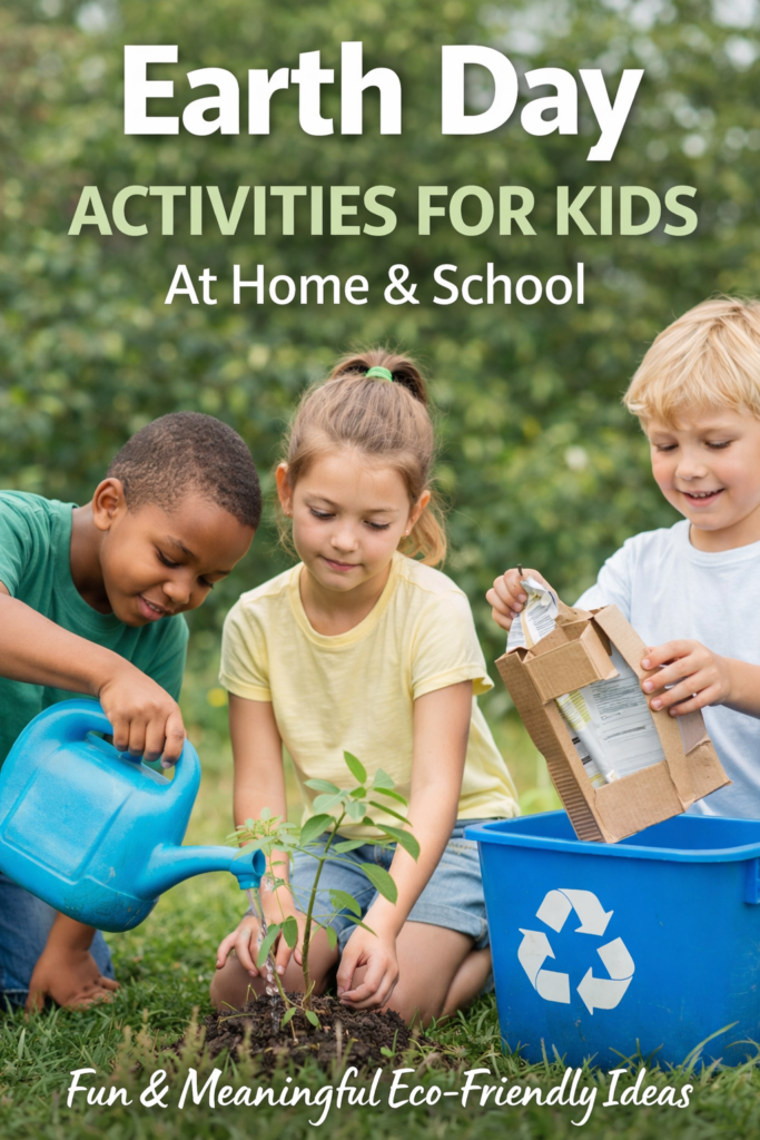 Earth Day Activities for Kids at Home & School