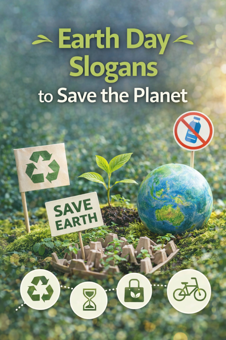 Earth Day Slogans to Save the Planet