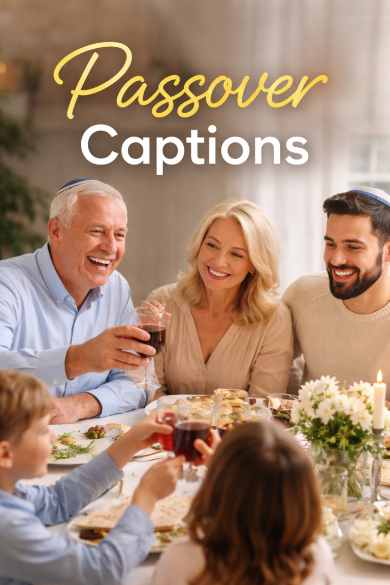 Passover Captions for Social Media