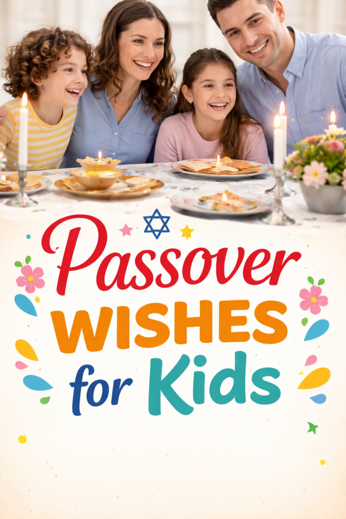 Passover Wishes for Kids