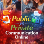 Public vs Private Communication Online