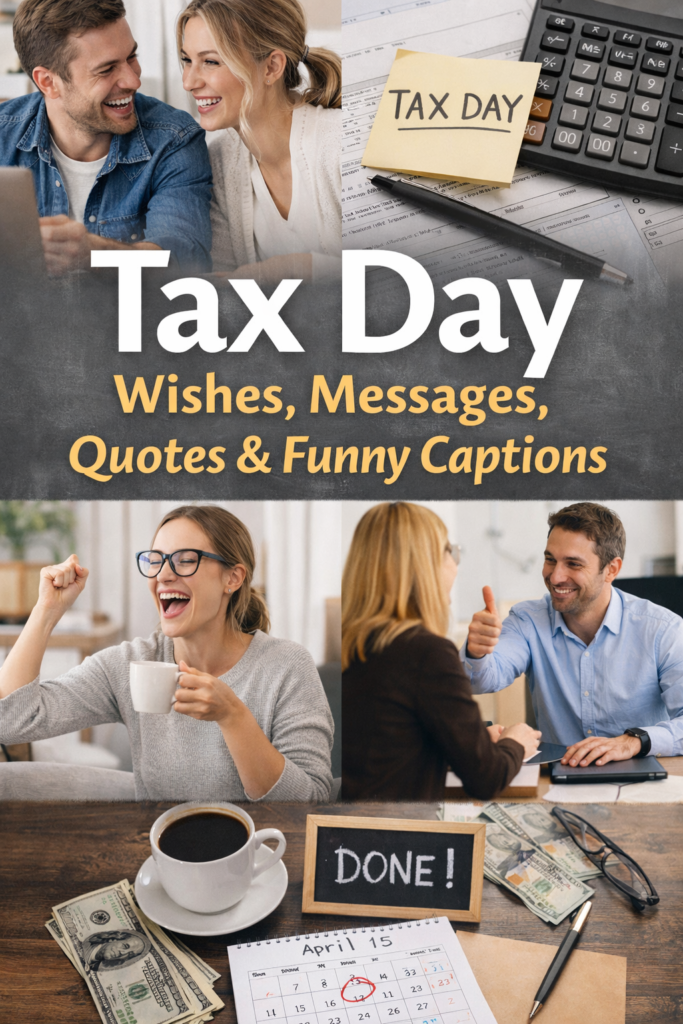 Tax Day Wishes, Messages, Quotes