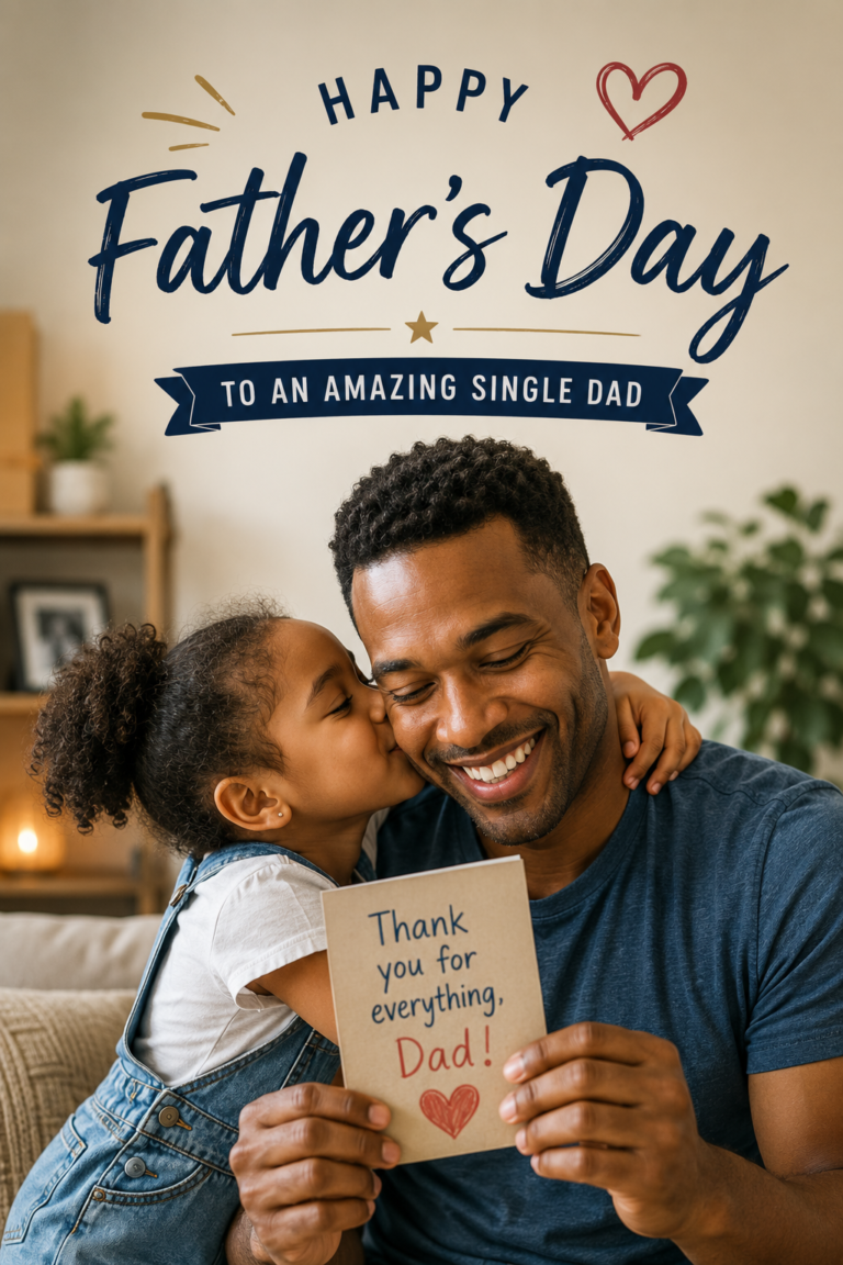 Father's Day Messages for Single Dad