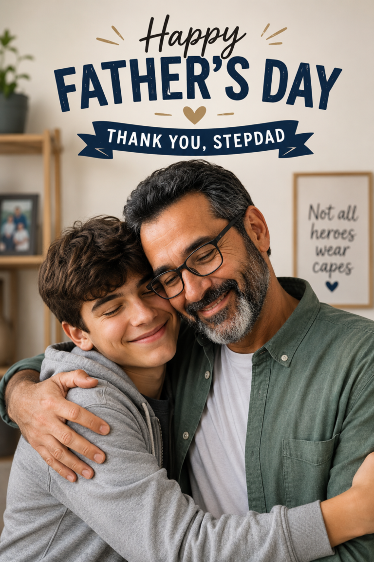 Father's Day Messages for Stepdad