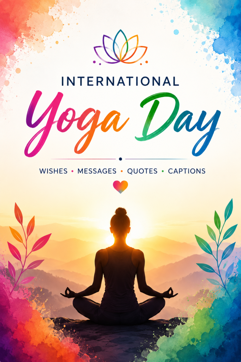 International Yoga Day Wishes, Messages, Quotes & Captions
