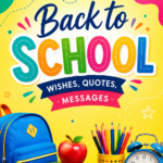 Back to School Wishes, Quotes, Messages