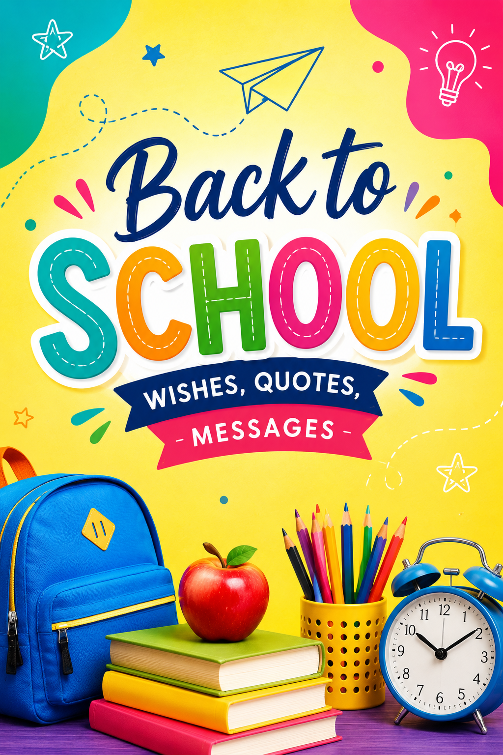 Back to School Wishes, Quotes, Messages