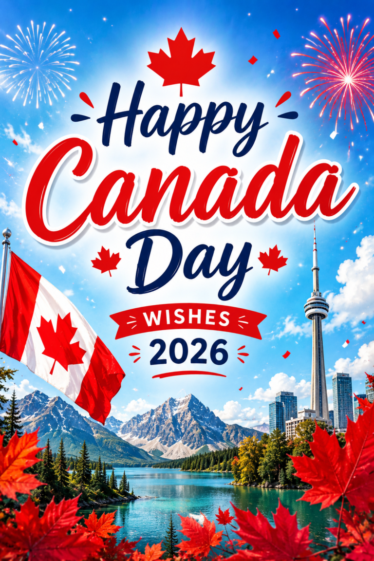 Happy Canada Day Wishes, Messages, Quotes & Captions 2026